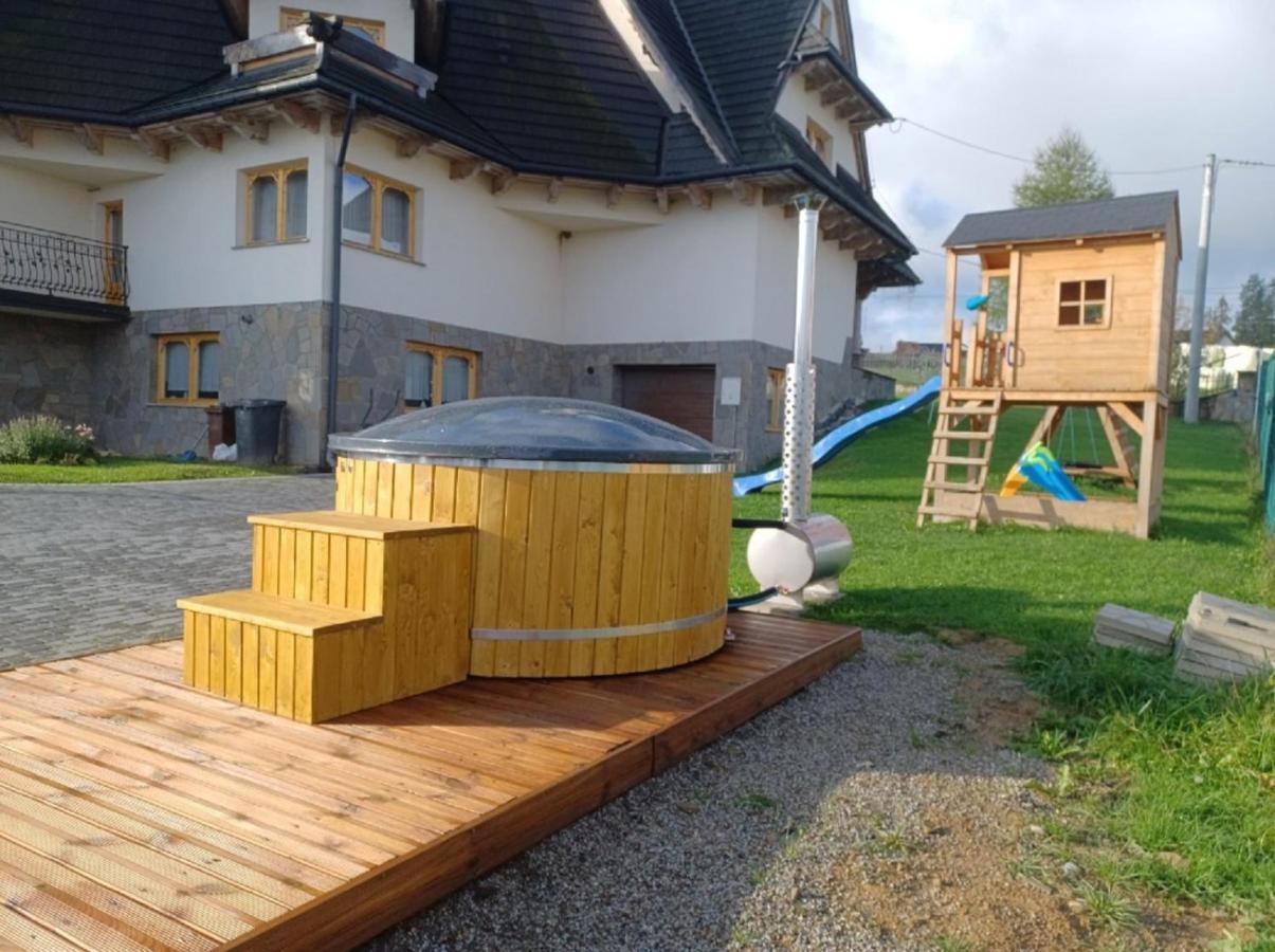 Podhalanski Dworek Z Jacuzzi Lesnica  Exterior photo